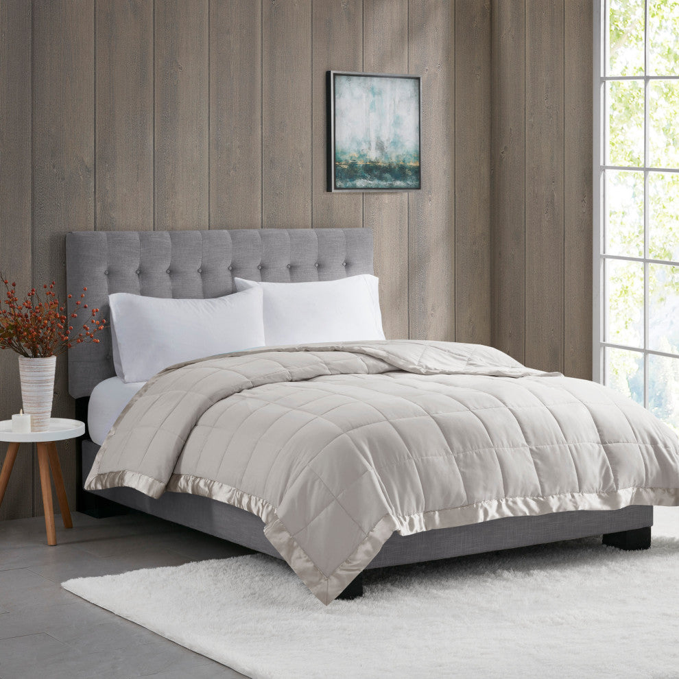Madison Park Microfiber Blanket, Twin