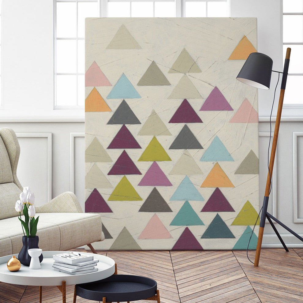 "Confetti Prism VIII" Fine Art Giant Canvas Print, 54"x72"