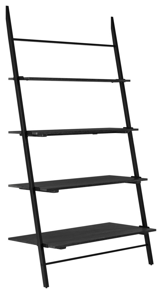Lasalle Ladder Shelf, Black