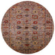 Ahgly Company Indoor Round Mid-Century Modern Area Rugs, 8' Round
