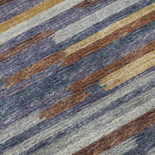 Addison Premium Washable Mayfield AMF114 Multi 8' x 8' Round Rug