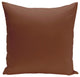 Asian Collection Solid Decorative Pillow, Copper, 18"x18"