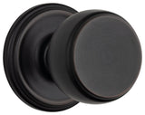 Brinks Push Pull Rotate Ganyon Passage Knob, Tuscan Bronze