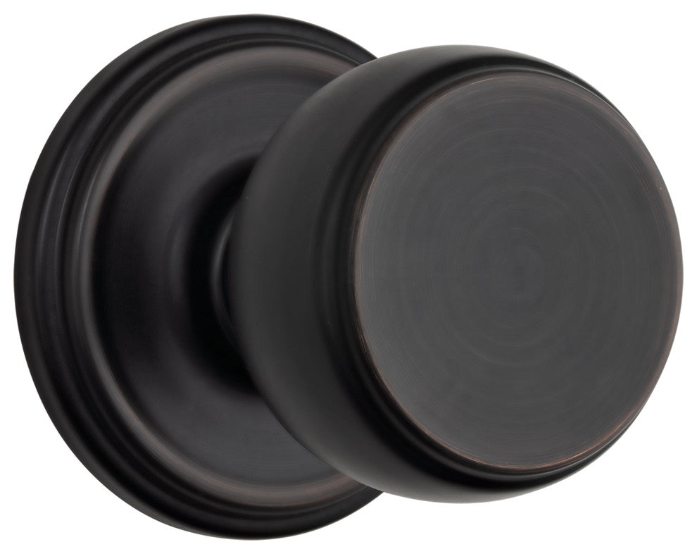 Brinks Push Pull Rotate Ganyon Passage Knob, Tuscan Bronze