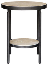 Uttermost - 24113 - Side Table - Dauntless - Matte Black