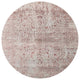 Ahgly Company Indoor Round Mid-Century Modern Area Rugs, 4' Round