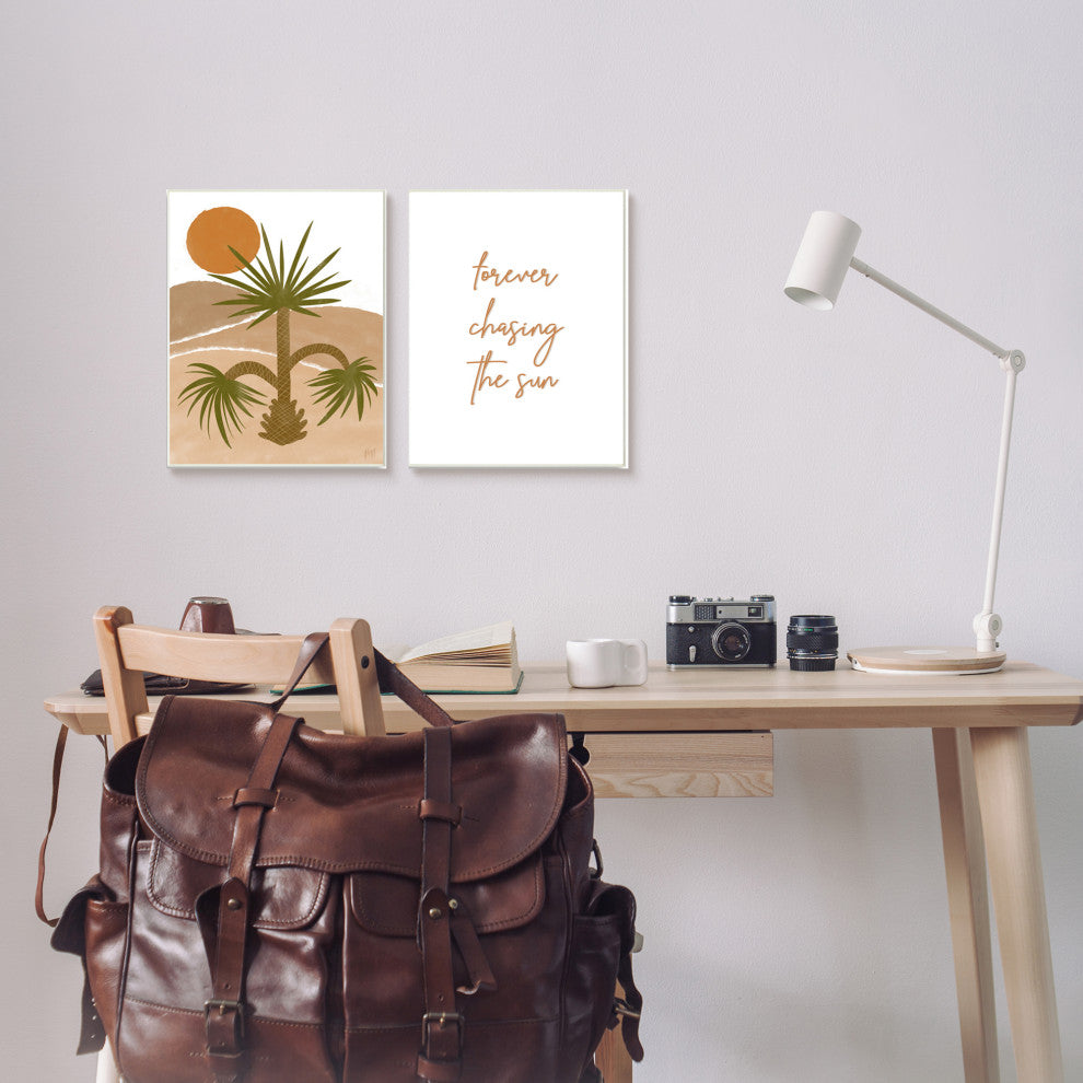 Forever Chasing the Sun Desert Palm Sun,10 x 15
