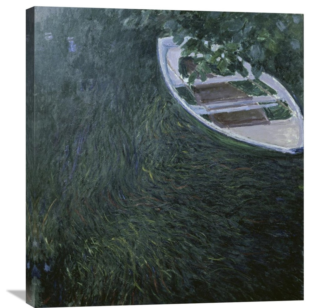 "La Barque (The Row Boat), 1887" Artwork, 27"x30"