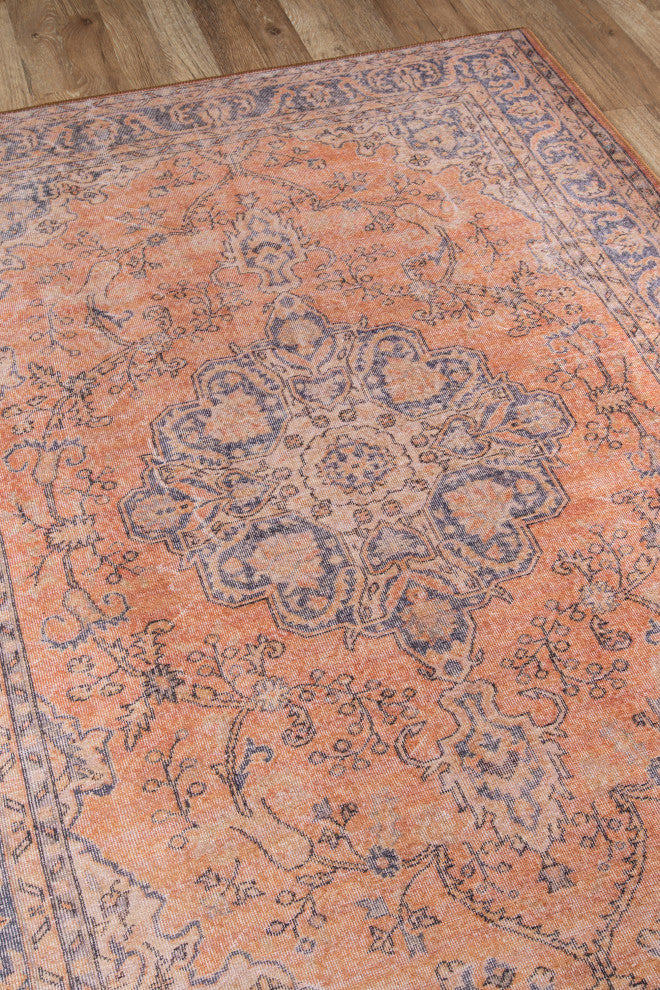Momeni Afshar AFS11 Area Rug, Copper, 7'6"x9'6"