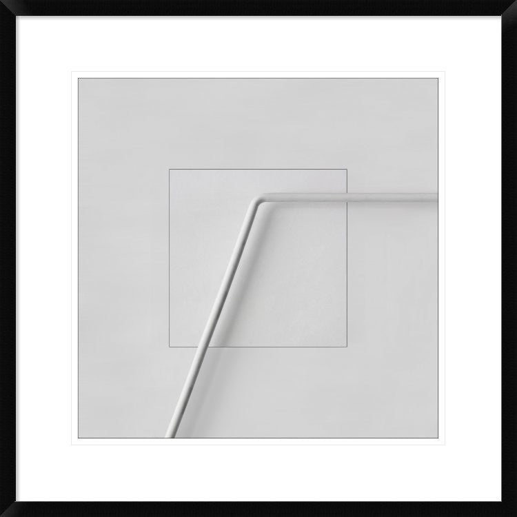 "Stabile" Framed Digital Print by Gilbert Claes, 26"x26"