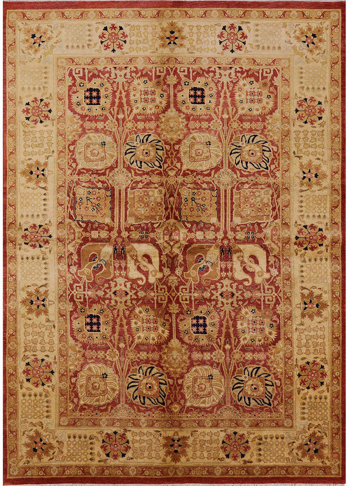 Ahgly Company Indoor Rectangle Mid-Century Modern Area Rugs, 7' x 10'