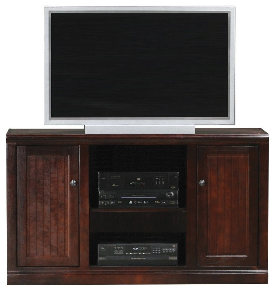 Eagle Furniture 55" Coastal, Thin-Screen Entertainment Console, Caribbean Rum