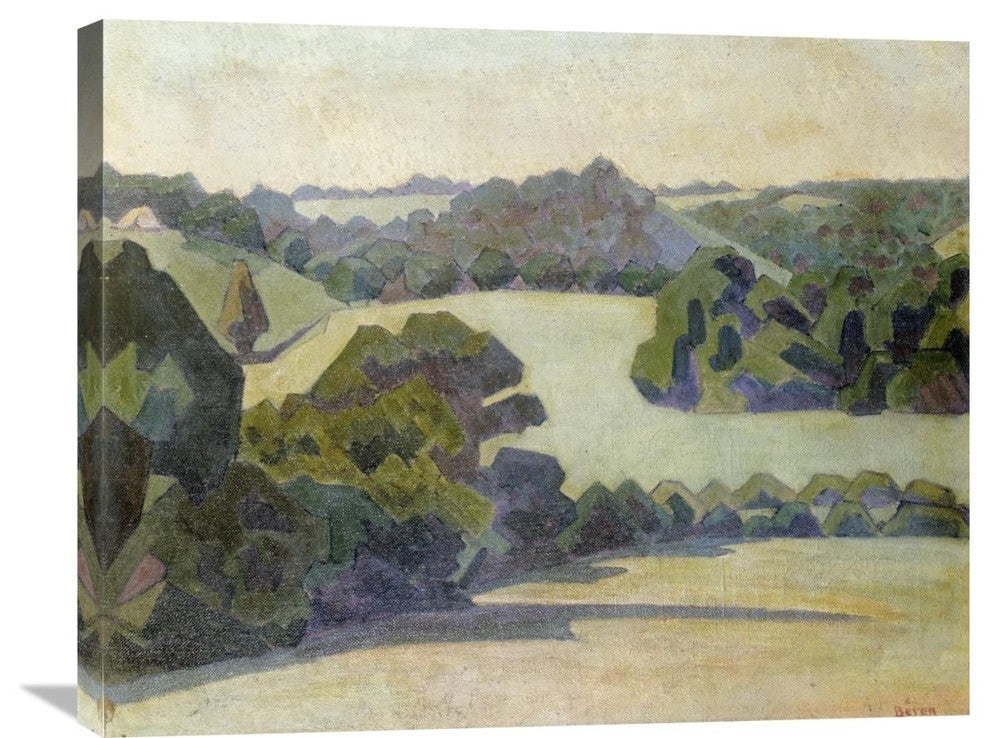 "West Country Landscape" Stretched Canvas Giclee by Robert Bevan, 30"x24"