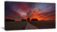 "Pathway To Fairy Autumn Sky" Landscape Print Wall Artwork, 1 Panel, 60"x28"