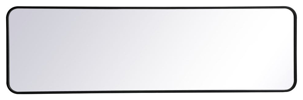Elegant Decor Evermore Vanity Mirror Black
