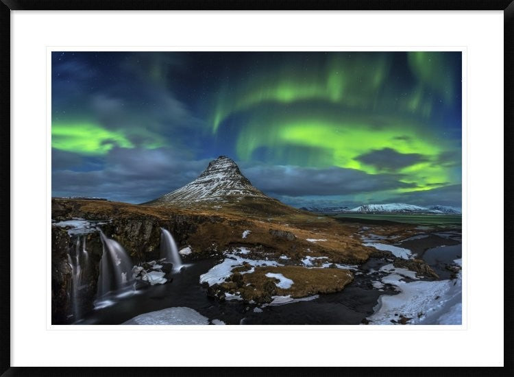"Magic Night" Framed Digital Print by Dr. Nicholas Roemmelt, 38"x28"