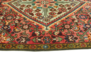 Fine Vintage Distressed Bax Rust/Gold Rug, 3'7x6'4