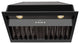 30" Insert/Built-in Matte Black Range Hood, Dimmable, 3-Speeds 600CFM, Cool White Light, Matte Black & Gold
