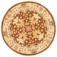 Safavieh Anatolia an540b Rug, Brown, 6'0"x6'0" Round