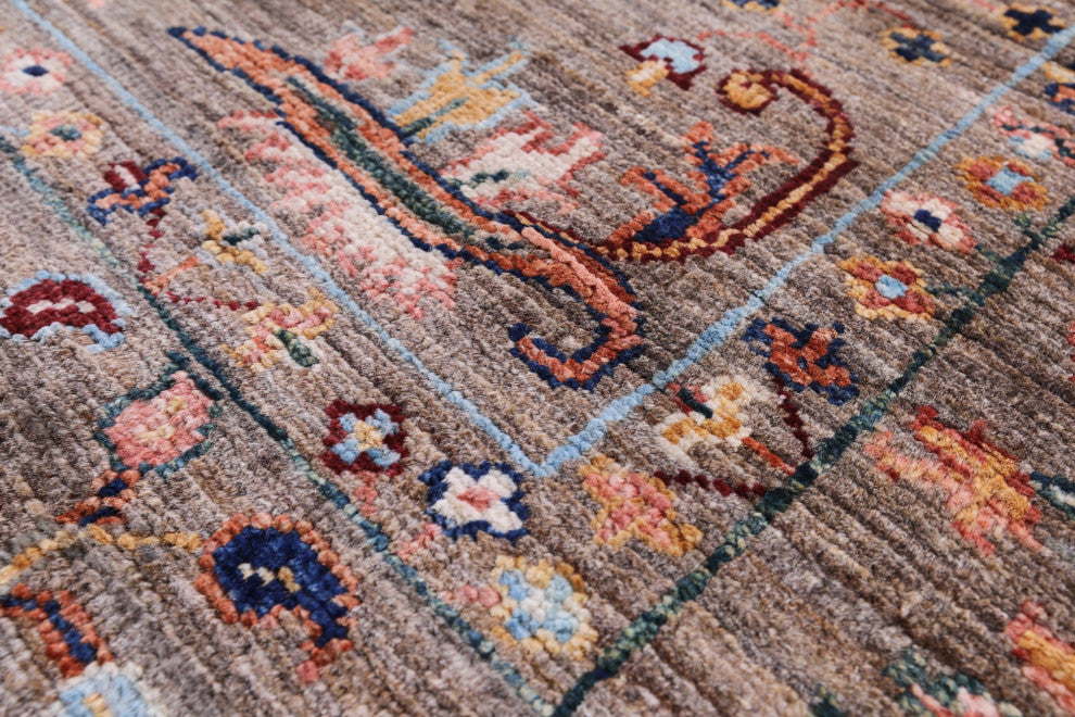 5' 3" X 6' 7" Persian Tabriz Handmade Rug Q10119
