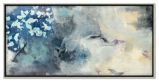 Song Writer 1 Fine Art Print, Silver, 22"x44"
