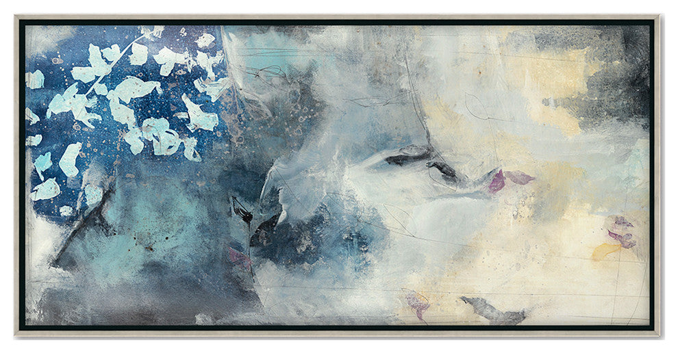 Song Writer 1 Fine Art Print, Silver, 22"x44"