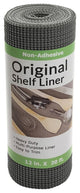Clevr Original 12"x20' Non-Adhesive Shelf Liner, Grip Material