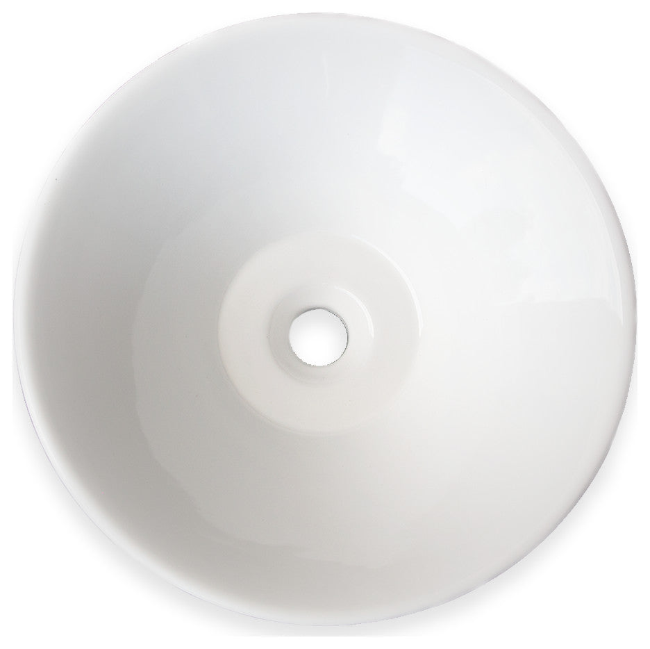 Wells Sinkware 1616 Ceramic Lavatory White