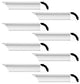 Cornice White Urethane Dover Simple Design 8 Pieces Totaling 752" Length