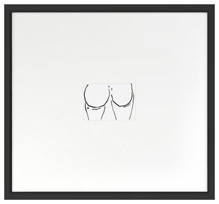 Booties 5 Fine Art Print, Black, 26"x28"