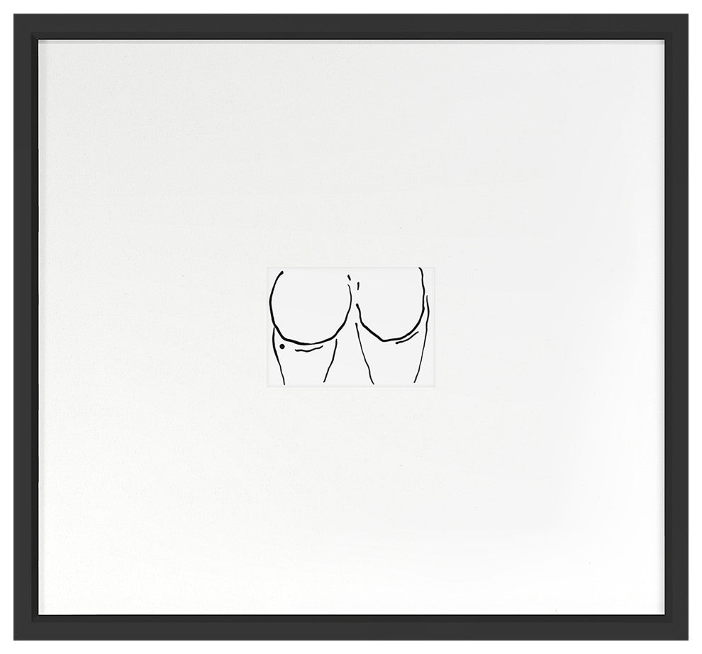 Booties 5 Fine Art Print, Black, 26"x28"