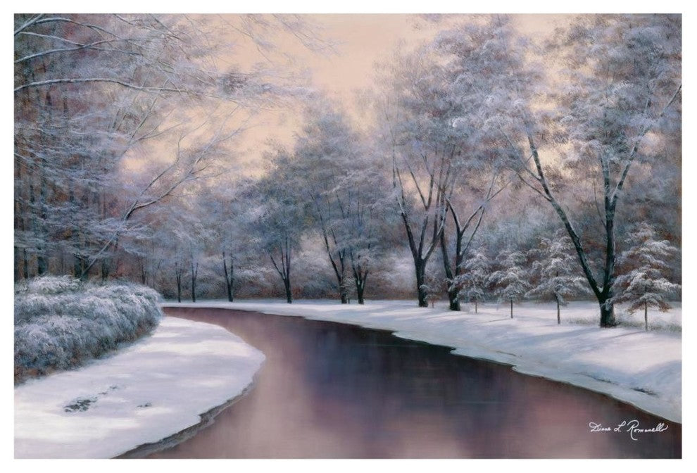 "Winter Sunlight" Digital Paper Print by Diane Romanello, 32"x22"