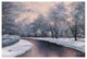 "Winter Sunlight" Digital Paper Print by Diane Romanello, 32"x22"