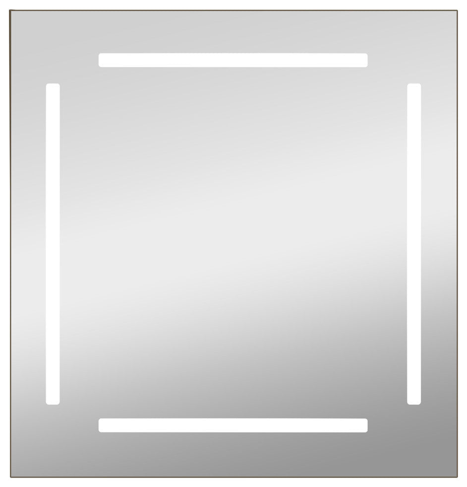Woodbridge Lighting Reflections Round LED Mirror, Rectangular, Bar-Light - 31.5"