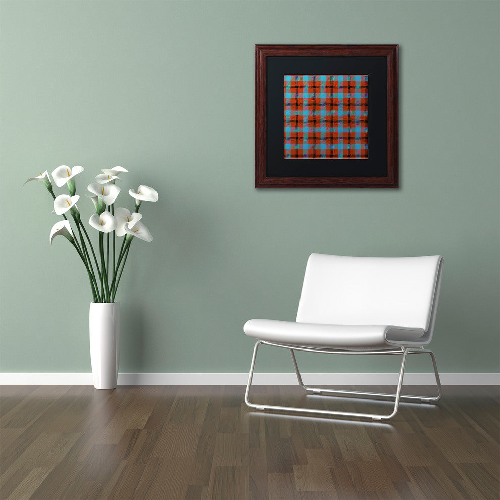Color Bakery ''Group 06 A'' Matted Framed Art, Wood Frame, Black Mat, 16x16