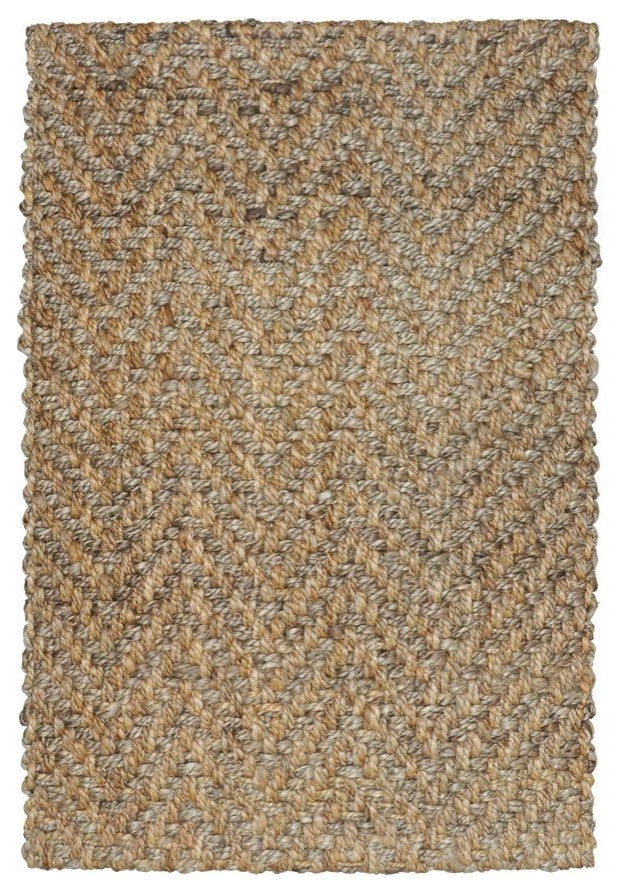 Classic Home Herringbone Natural Rug, 8'x10'