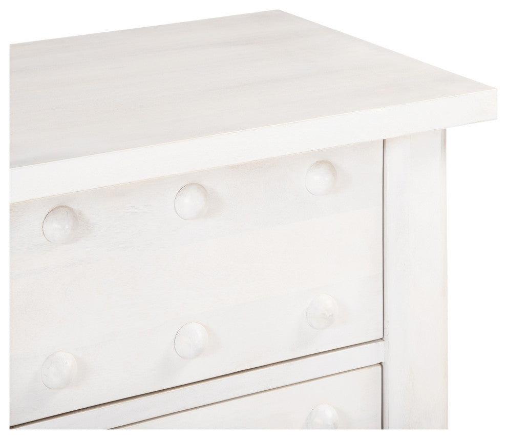 Clement Nightstand Whitewashed