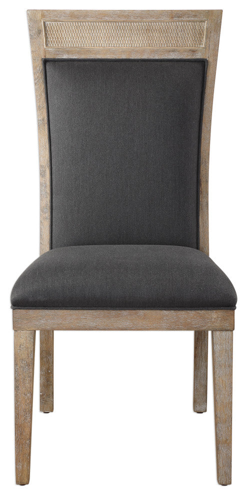 Encore Dark Gray Armless Chair