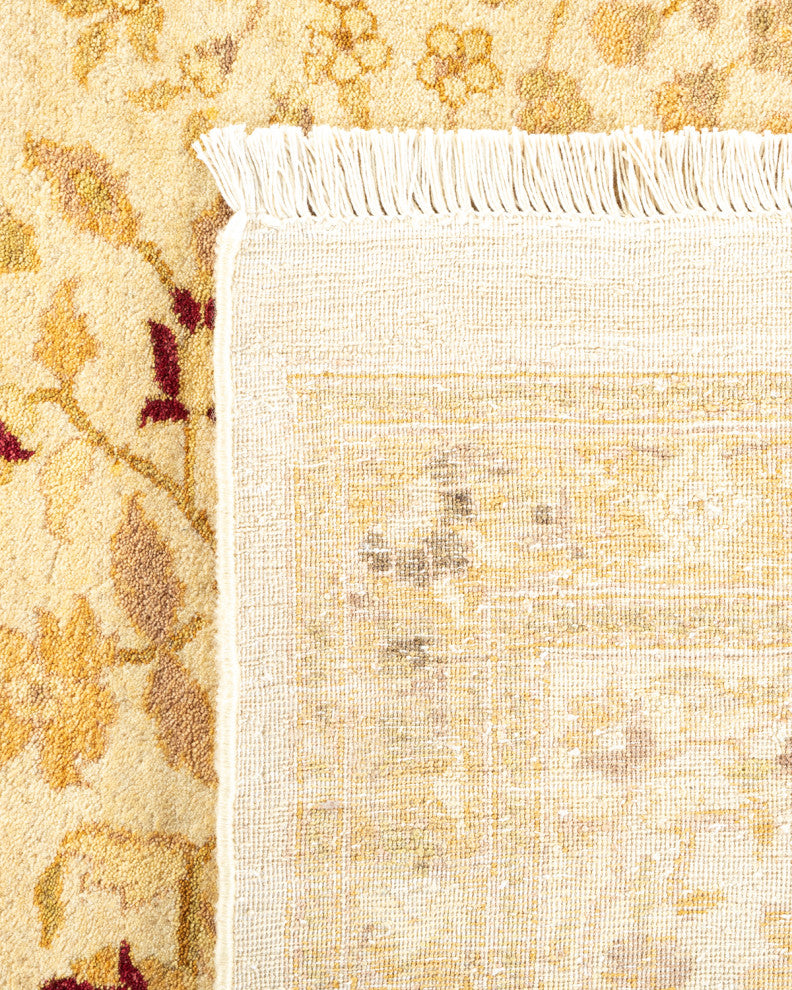 Mogul, One-of-a-Kind Hand-Knotted Area Rug Ivory, 8'1"x17'0"