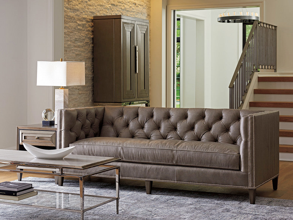 Monaco Leather Sofa