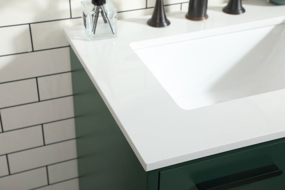 Bailey 24" Bathroom Vanity, Green