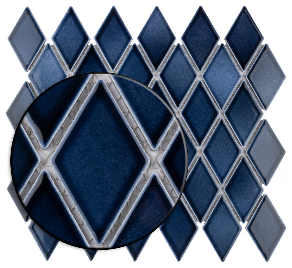 Hudson Kite Porcelain Mosaic Floor and Wall Tile Sample