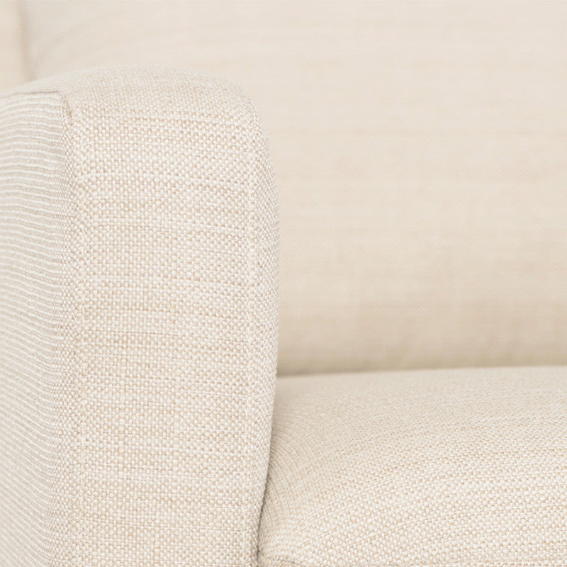 Anders Sand Fabric Single Seat Sofa, HGSC502