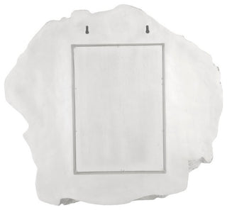 Rock Pond Mirror, Silver Leaf, 9"x40"x40"