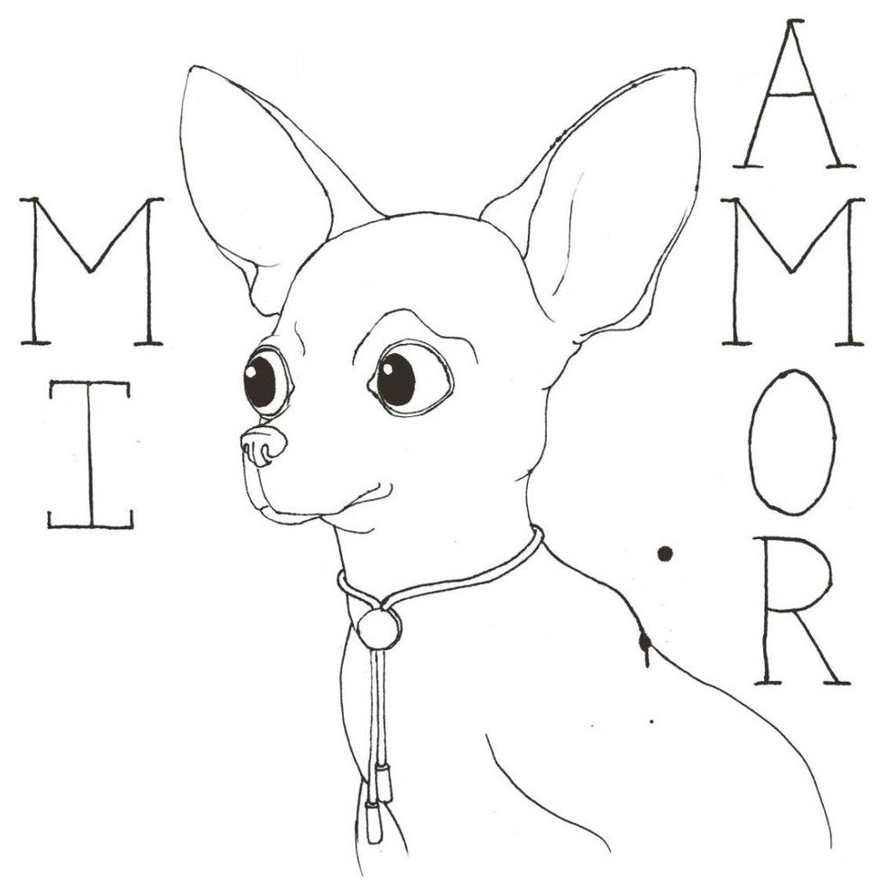 "Puppy Love Chihuahua" Digital Paper Print by Elyse DeNeige, 26"x26"