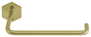 Brusque Toilet Paper Holder, Brushed Gold