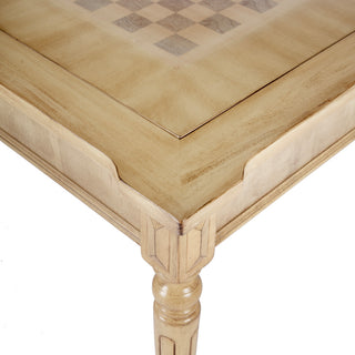 Vincent Antique Beige Multi-Game Card Table