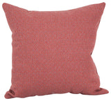 17" Jacquard Throw Pillows With Inserts, Set of 4, Hazeltsb Paprik