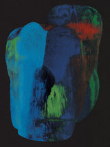 "Jade II" Gallery Wrapped Giclee Print On Canvas With Gel Texture