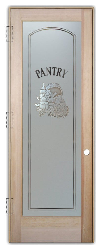 Pantry Door - Vino - Douglas Fir (stain grade) - 30" x 96" - Knob on Right -...